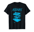 Atari Deconstructed Video Game Console T-Shirt - Unique Graphic Men Women - T-Shirt, Sweatshirt, Hoodie