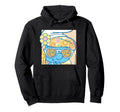 Smurfs Movie Groovy Summer Smurfette Hoodie - Custom Art Print Unisex - T-Shirt, Sweatshirt, Hoodie