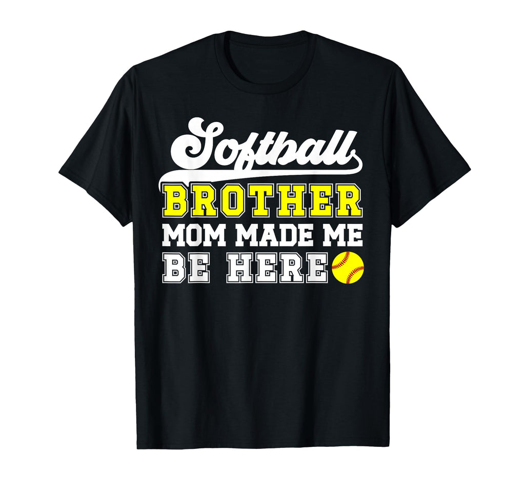 Softball Brother Funny Softball T-Shirt - Minimalist Print for Adults - T-Shirt, Sweatshirt, Hoodie