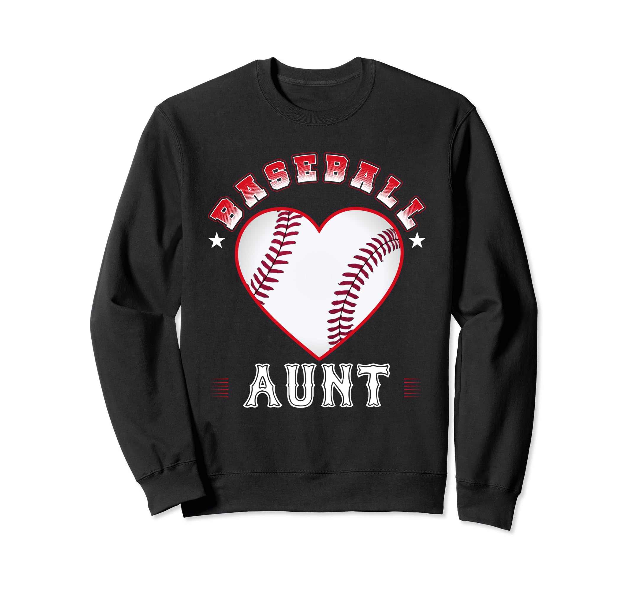 Baseball Aunt Gifts Mothers Sweatshirt - Casual Everyday Wear for Adults - T-Shirt, Sweatshirt, Hoodie