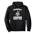 Birthday Baseballer Baseball Sport Hoodie - Streetwear Style for Adults - T-Shirt, Sweatshirt, Hoodie