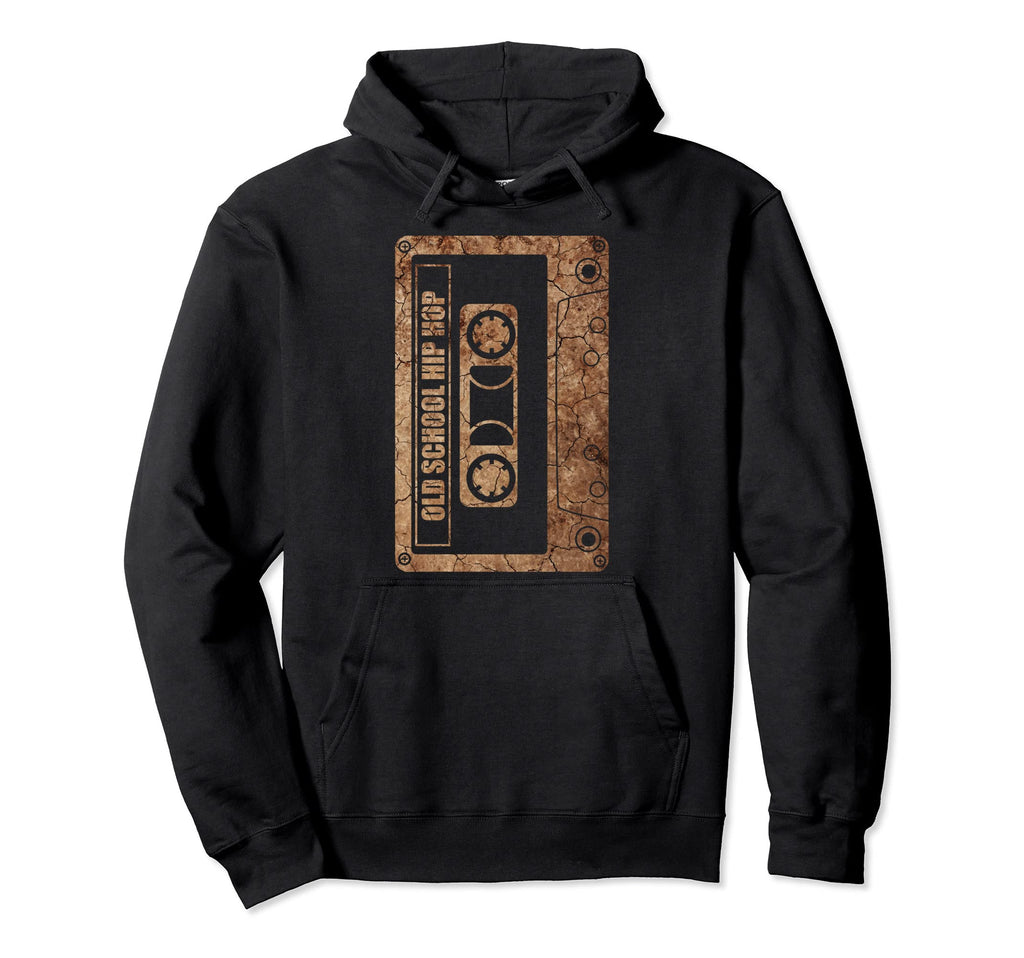 Cassette Tape Old School Hip Hop Rap Hoodie - Streetwear Style for Adults - T-Shirt, Sweatshirt, Hoodie