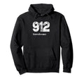 912 Made Savannah Distressed Hoodie - Minimalist Print for Adults - T-Shirt, Sweatshirt, Hoodie