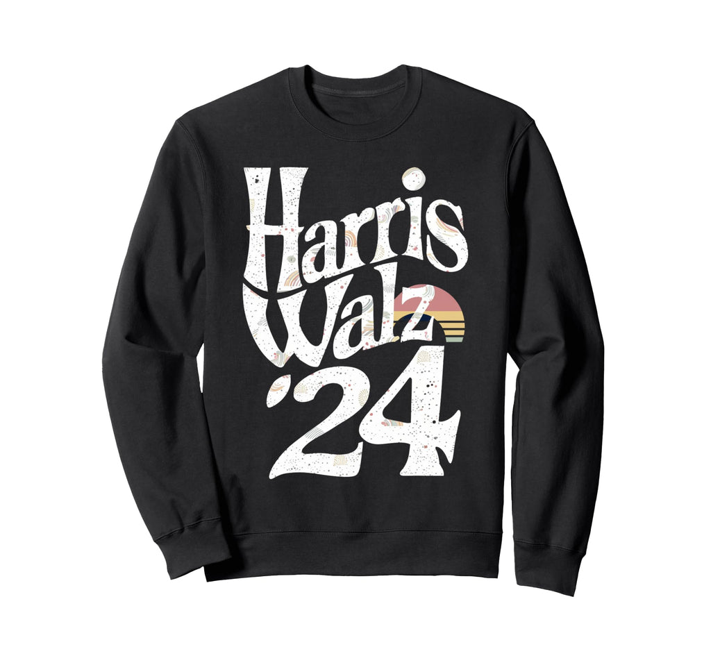 Boho Harris Walz Sweatshirt - Minimalist Print Unisex - T-Shirt, Sweatshirt, Hoodie