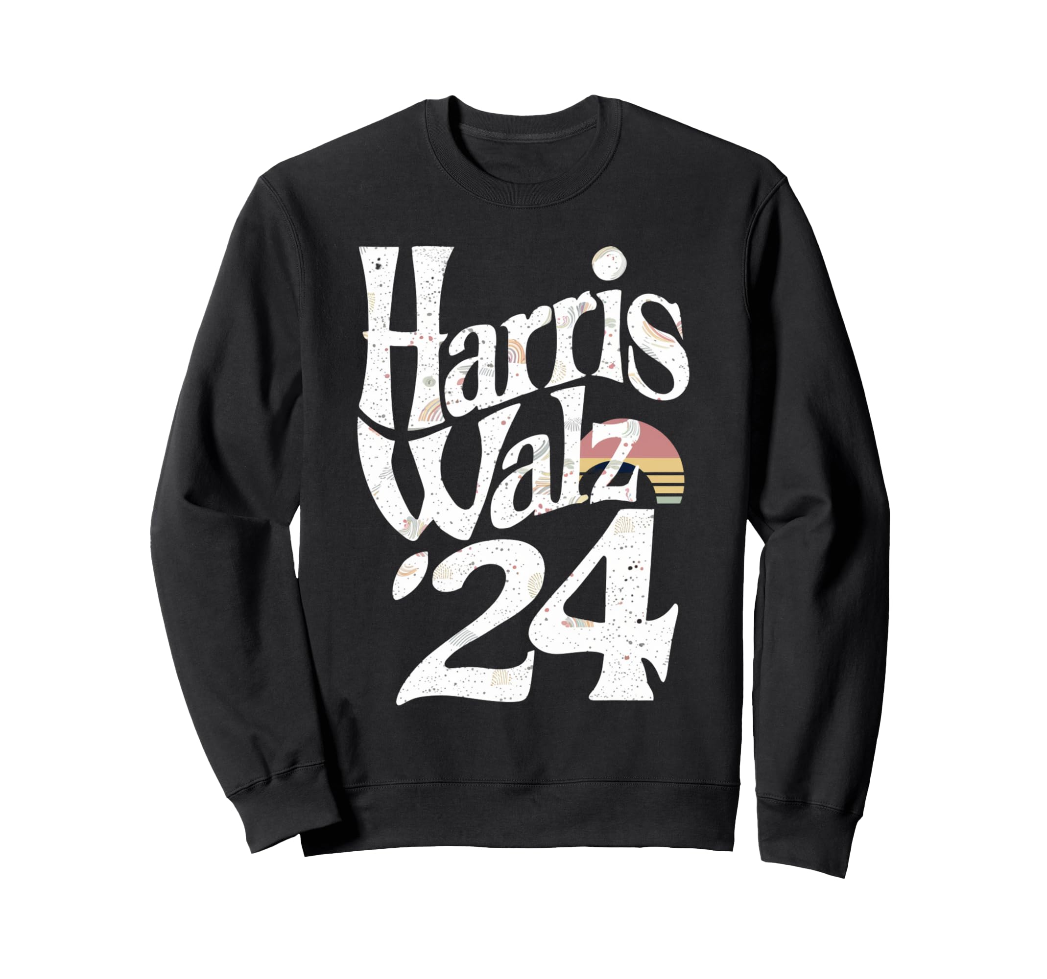 Boho Harris Walz Sweatshirt - Minimalist Print Unisex - T-Shirt, Sweatshirt, Hoodie