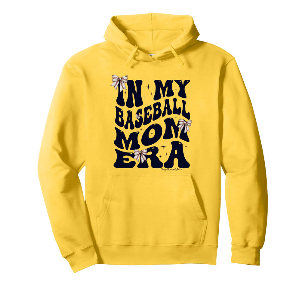 Coquette Baseball Bow Baseball Hoodie - Streetwear Style for Adults - T-Shirt, Sweatshirt, Hoodie