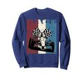 Auto Racing Car Racing Distressed Sweatshirt - Minimalist Print for Adults - T-Shirt, Sweatshirt, Hoodie