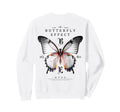 Y2K Back Streetwear Butterfly Sweatshirt - Trendy Graphic Unisex - T-Shirt, Sweatshirt, Hoodie