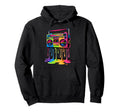 Dripping Paint Boombox Old School 80S Music Hoodie - Unique Graphic Unisex - T-Shirt, Sweatshirt, Hoodie
