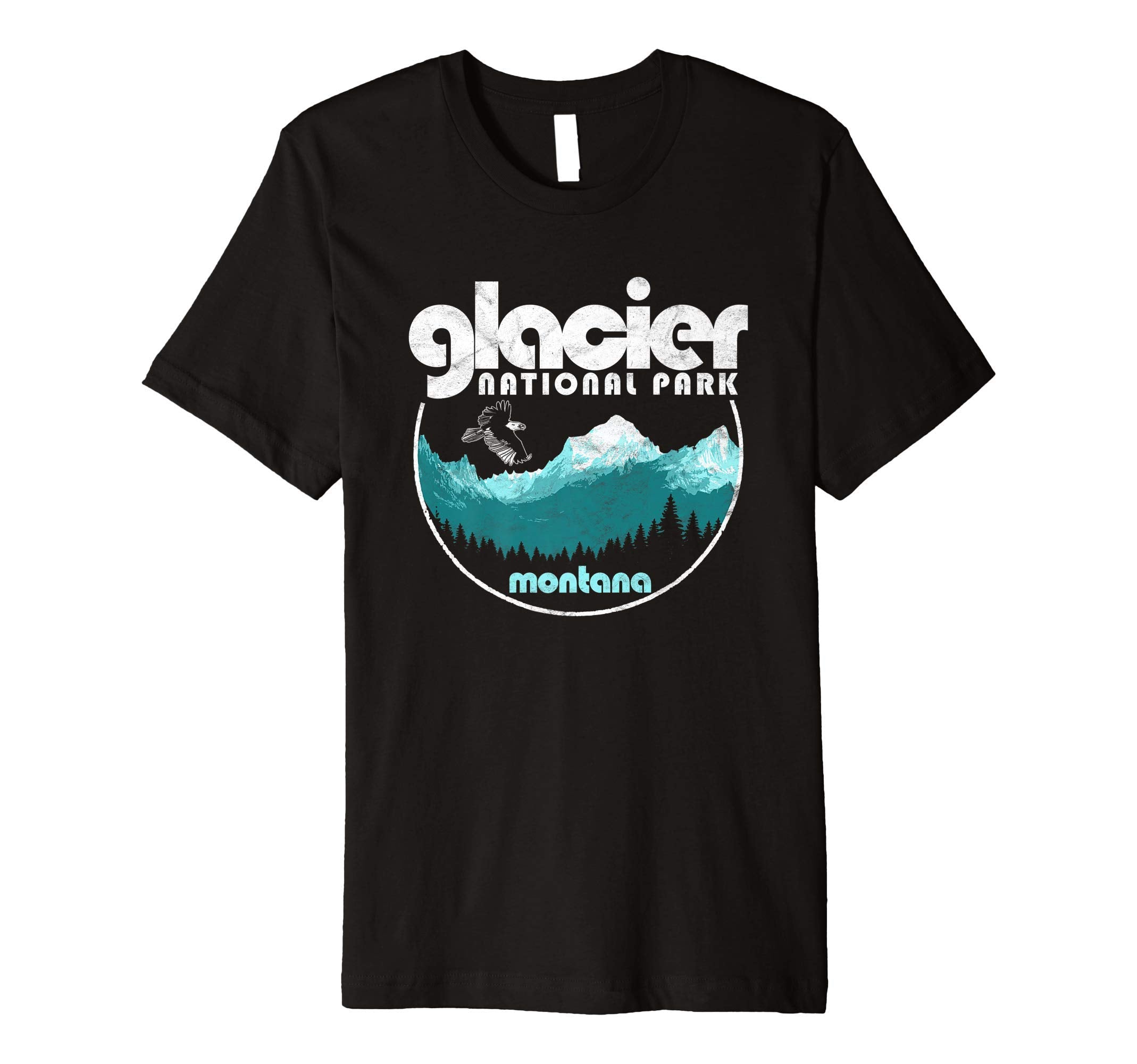 Glacier National Park Montana Nature T-Shirt - Streetwear Style Unisex - T-Shirt, Sweatshirt, Hoodie