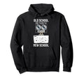 Turntable Old School Dj Vs New School Hoodie - Novelty Apparel for Adults - T-Shirt, Sweatshirt, Hoodie