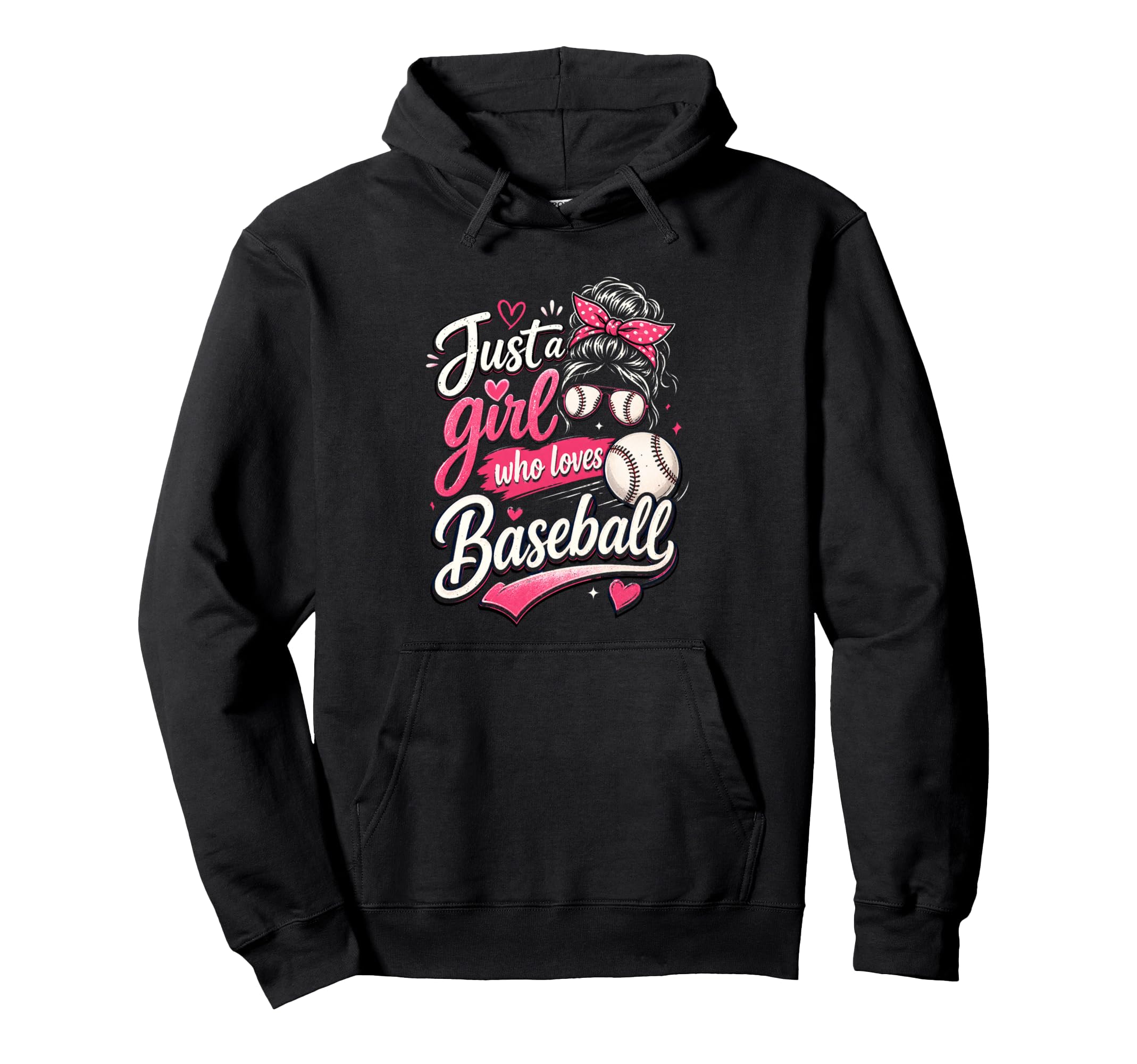 Just Who Loves Baseball Valentines Day Hoodie - Streetwear Style Unisex - T-Shirt, Sweatshirt, Hoodie