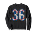 Baseball Mom 36 Jersey Baseball Sweatshirt - Fun Novelty Design Unisex - T-Shirt, Sweatshirt, Hoodie