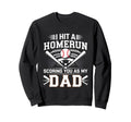 I Hit Homerun Scoring You As My Sweatshirt - Minimalist Print for Adults - T-Shirt, Sweatshirt, Hoodie