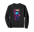 Arcade Machine 80S 90S Vaporwave Sweatshirt - Minimalist Print Men Women - T-Shirt, Sweatshirt, Hoodie
