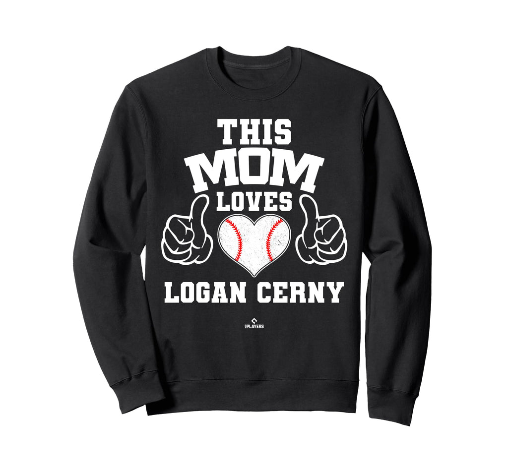This Mom Loves Logan Cerny Prospect Sweatshirt - Unique Graphic Unisex - T-Shirt, Sweatshirt, Hoodie