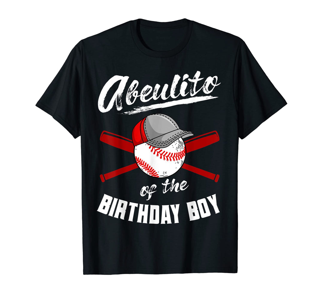 Abuelito Birthday Baseball Bday Party T-Shirt - Custom Art Print Men Women - T-Shirt, Sweatshirt, Hoodie
