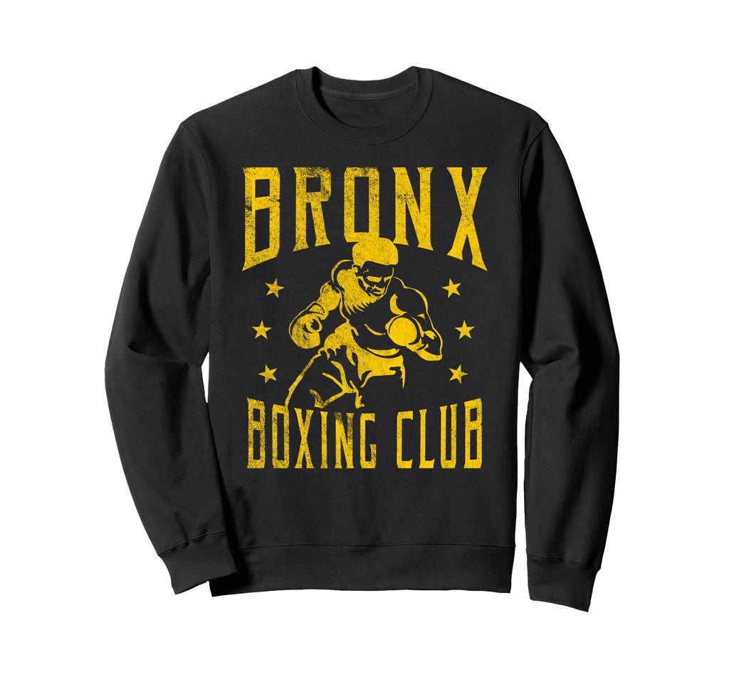 Bronx Boxing Club Distressed Boxer Sweatshirt - Graphic Print Unisex - T-Shirt, Sweatshirt, Hoodie
