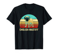 Sunset English Mastiff T-Shirt - Graphic Print for Adults - T-Shirt, Sweatshirt, Hoodie