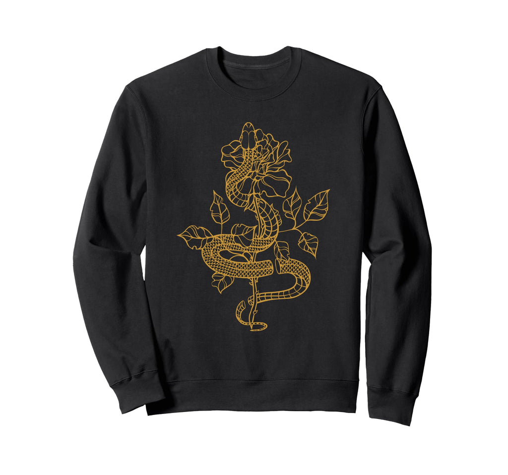 Emo Goth Alt Y2K Fairy Grunge Flower Sweatshirt - Trendy Graphic Unisex - T-Shirt, Sweatshirt, Hoodie
