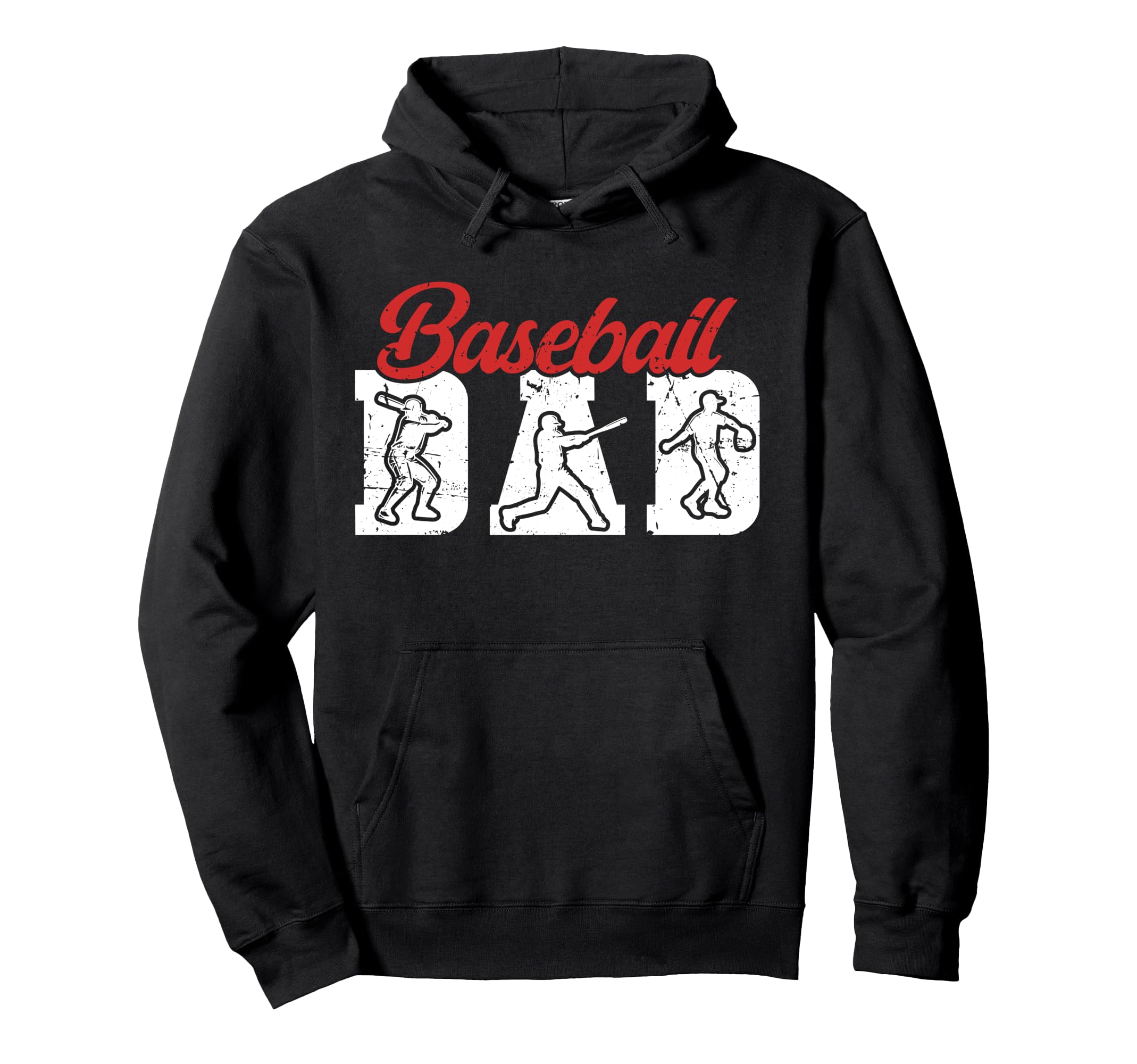 Baseball Dad Proud Baseball Player Dad Hoodie - Aesthetic Graphic Unisex - T-Shirt, Sweatshirt, Hoodie