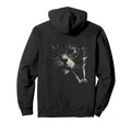 Cat Smoking Pipe Glasses Meme Grunge Hoodie - Custom Art Print for Adults - T-Shirt, Sweatshirt, Hoodie