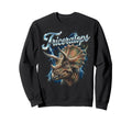 Triceratops 90S Funny Dinosaur Sweatshirt - Unique Graphic Men Women - T-Shirt, Sweatshirt, Hoodie