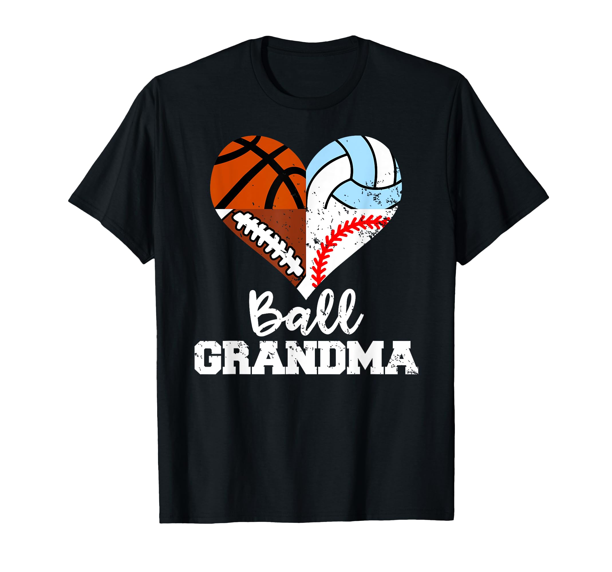 Ball Grandma Funny Football T-Shirt - Fun Novelty Design for Adults - T-Shirt, Sweatshirt, Hoodie