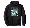 Aesthetic Vaporwave Waifu Anime Mask Hoodie - Trendy Graphic Men Women - T-Shirt, Sweatshirt, Hoodie