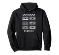 Audio Cassette Tape Collection Hoodie - Fun Novelty Design Unisex - T-Shirt, Sweatshirt, Hoodie