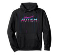 Weaponized Autism Product 80S 90S Vaporwave Hoodie - Graphic Print Unisex - T-Shirt, Sweatshirt, Hoodie