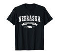 Nebraska Distressed Ne Cornhusker State T-Shirt - Graphic Print for Adults - T-Shirt, Sweatshirt, Hoodie