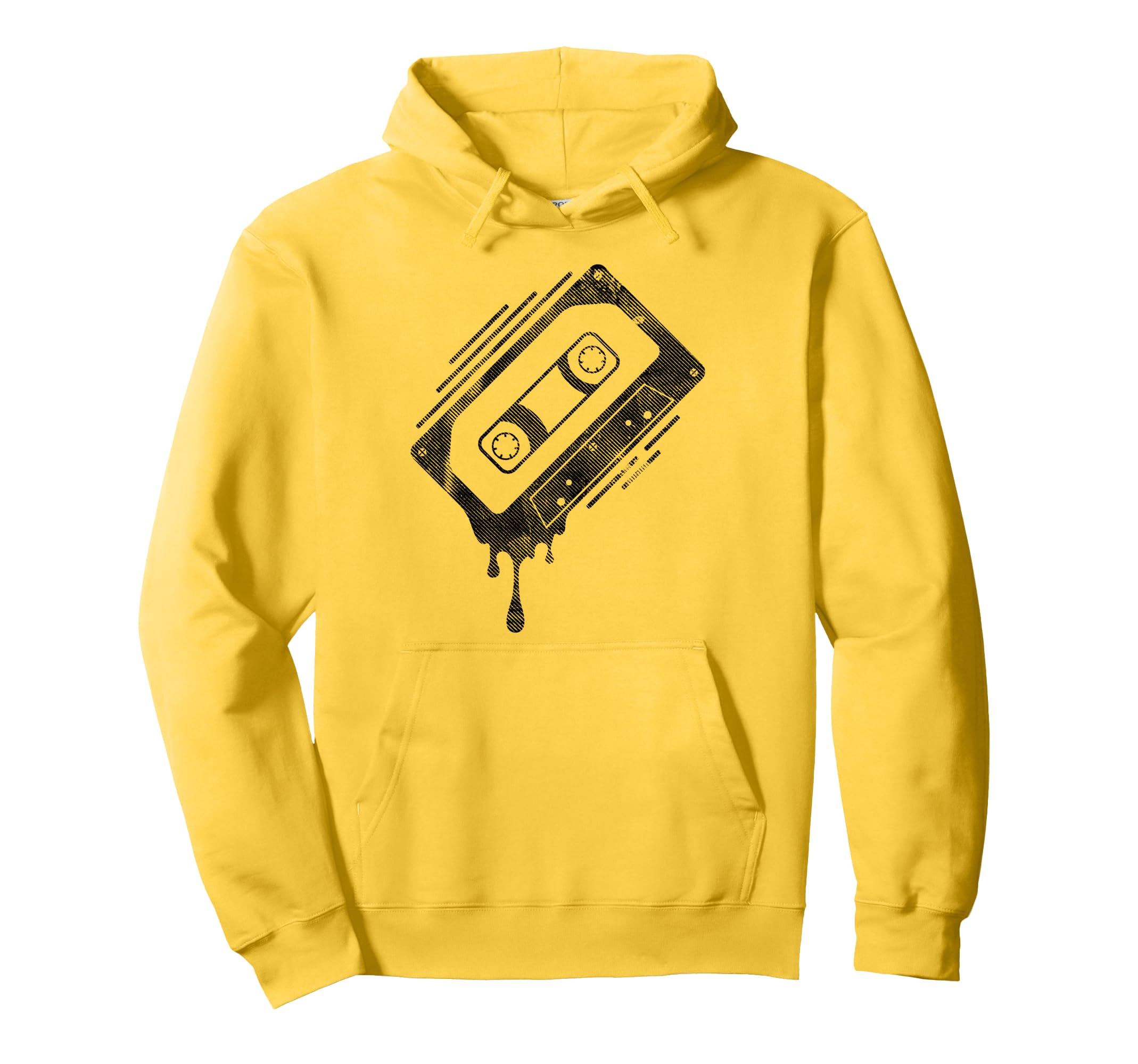 Dripping Cassette Tape Hoodie - Streetwear Style for Adults - T-Shirt, Sweatshirt, Hoodie