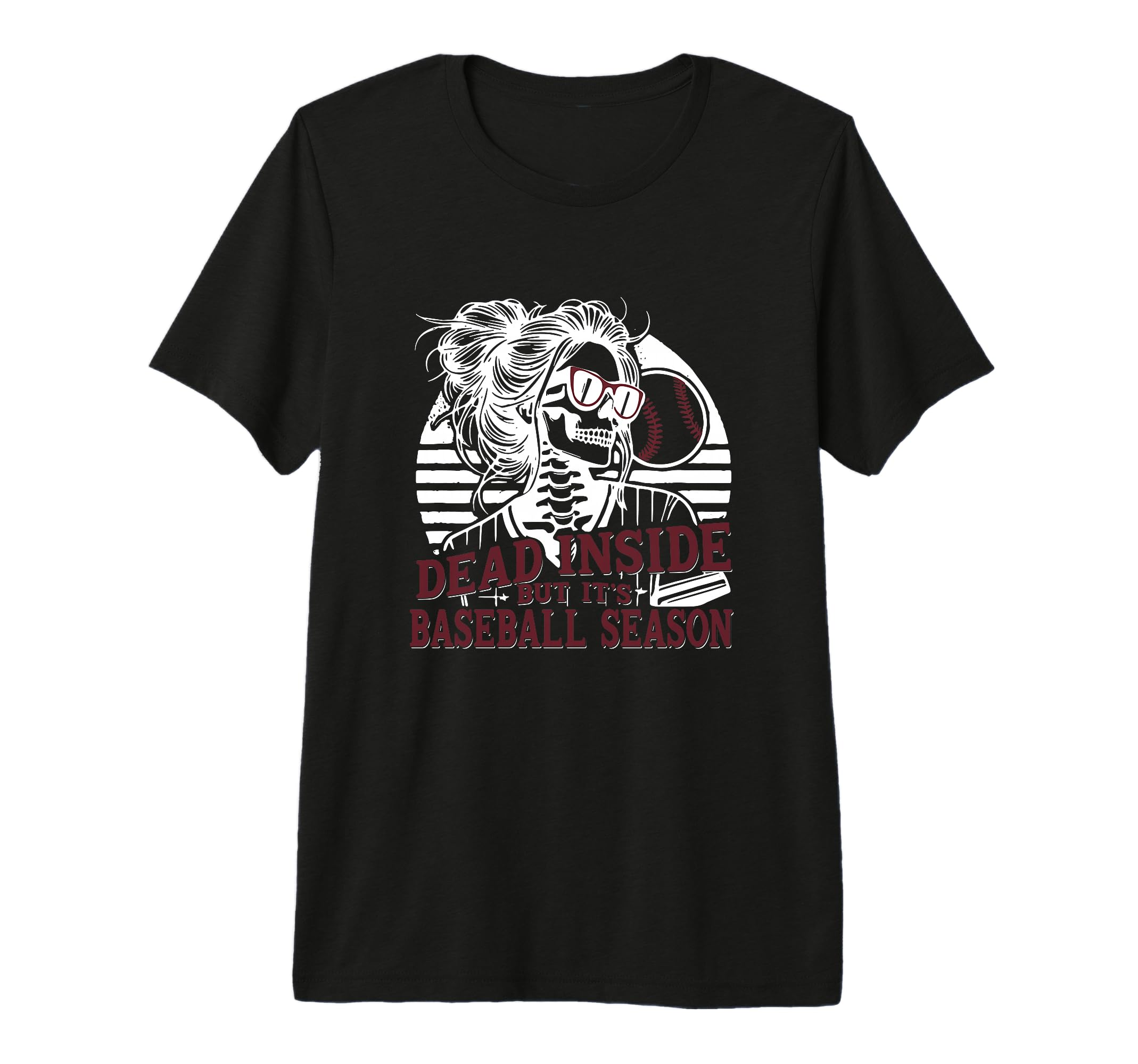 Dead Inside But Baseball Season T-Shirt - Trendy Graphic for Adults - T-Shirt, Sweatshirt, Hoodie