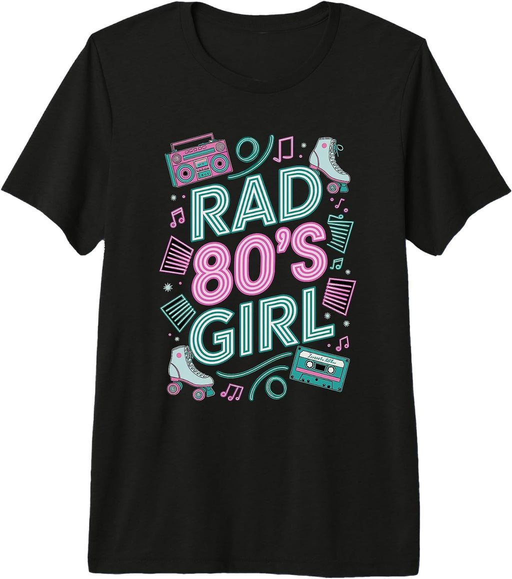Womens 80s Party Outfit - Adult & Kids T-Shirts, Sweatshirts & Hoodies apparel design preview 1