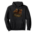 Wild Horse 80S 90S Western Grunge Hoodie - Trendy Graphic for Adults - T-Shirt, Sweatshirt, Hoodie