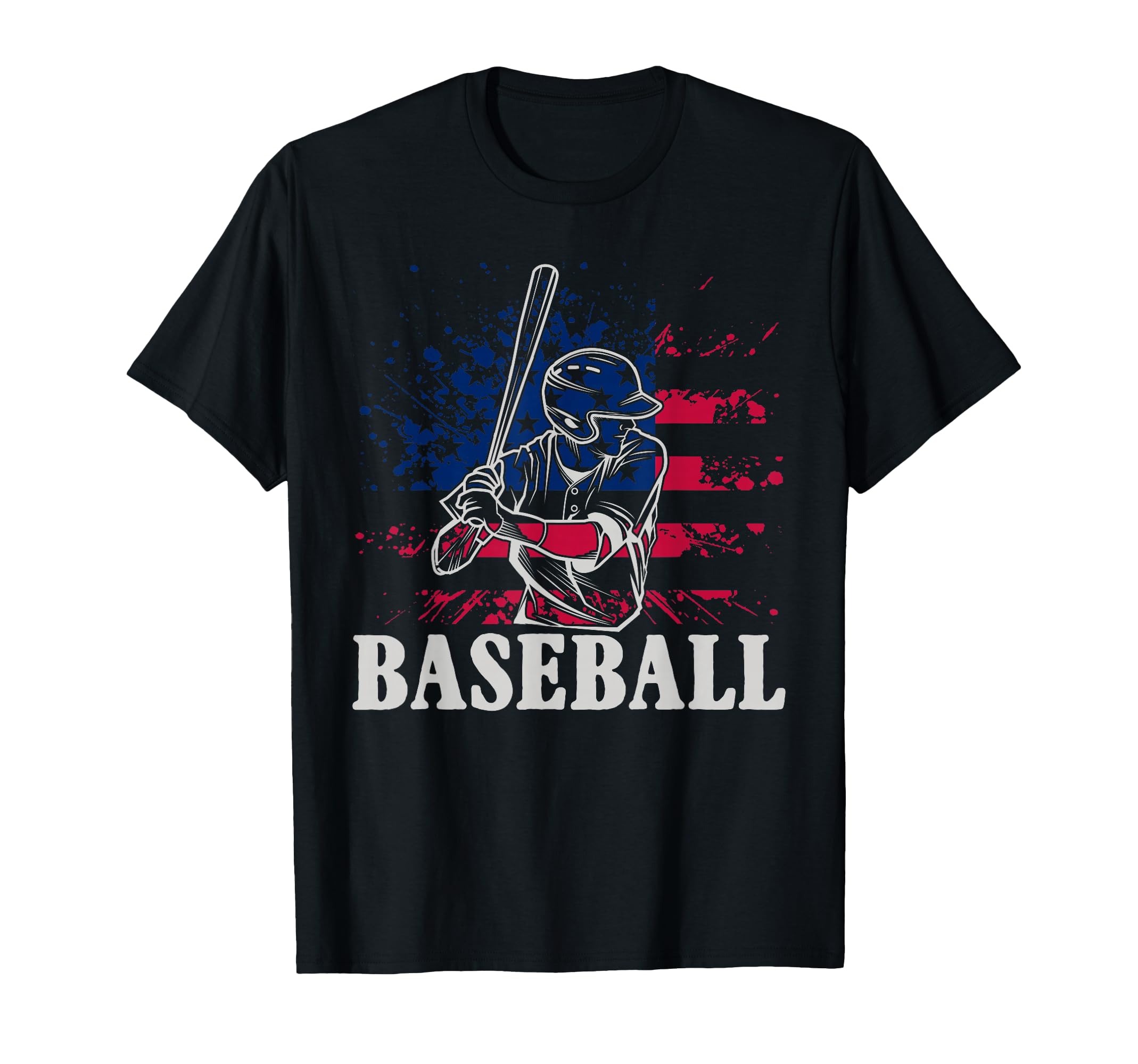 American Sport Baseball Player T-Shirt - Casual Everyday Wear for Adults - T-Shirt, Sweatshirt, Hoodie