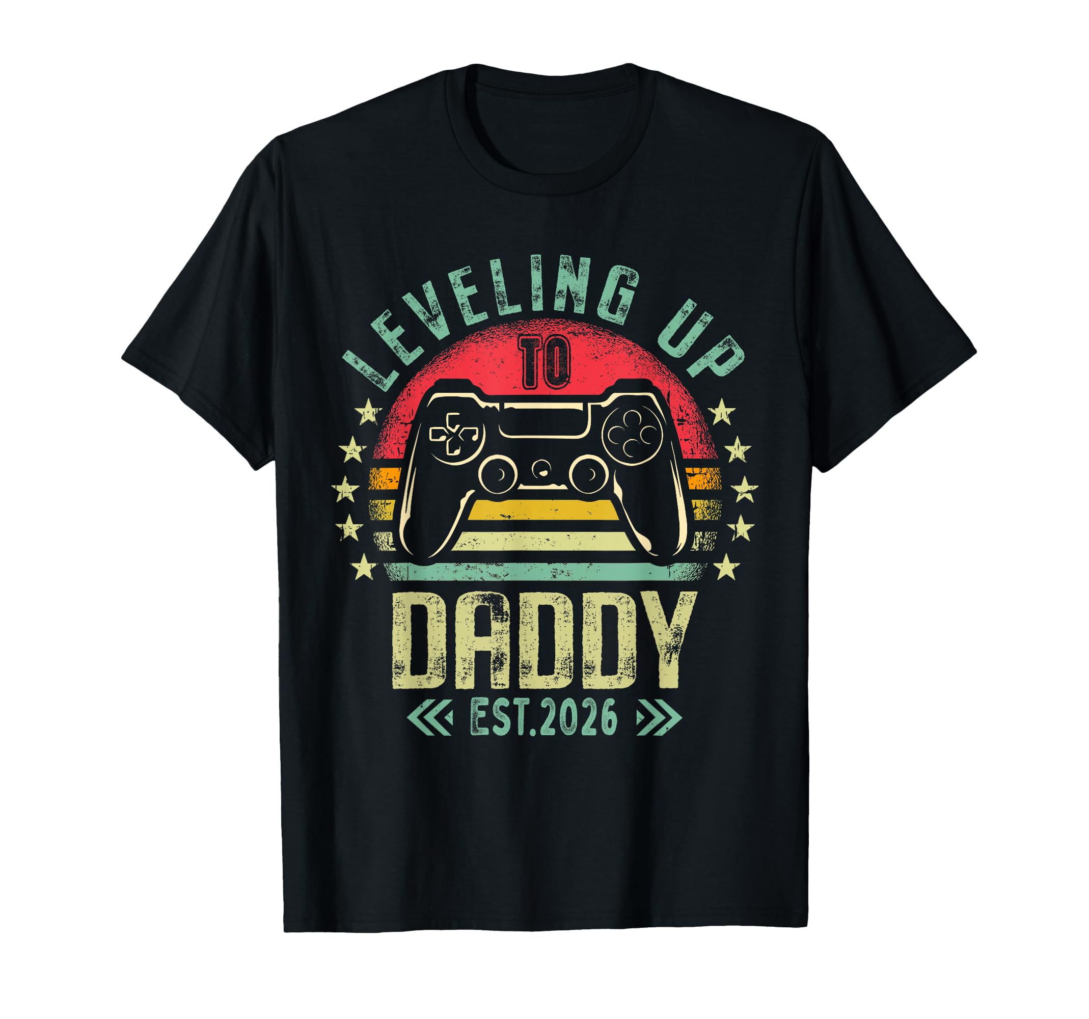 Leveling Up To Daddy 2026 Promoted To T-Shirt - Minimalist Print Men Women - T-Shirt, Sweatshirt, Hoodie