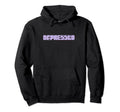 Depressed Aesthetic Vaporwave Hoodie - Streetwear Style Men Women - T-Shirt, Sweatshirt, Hoodie