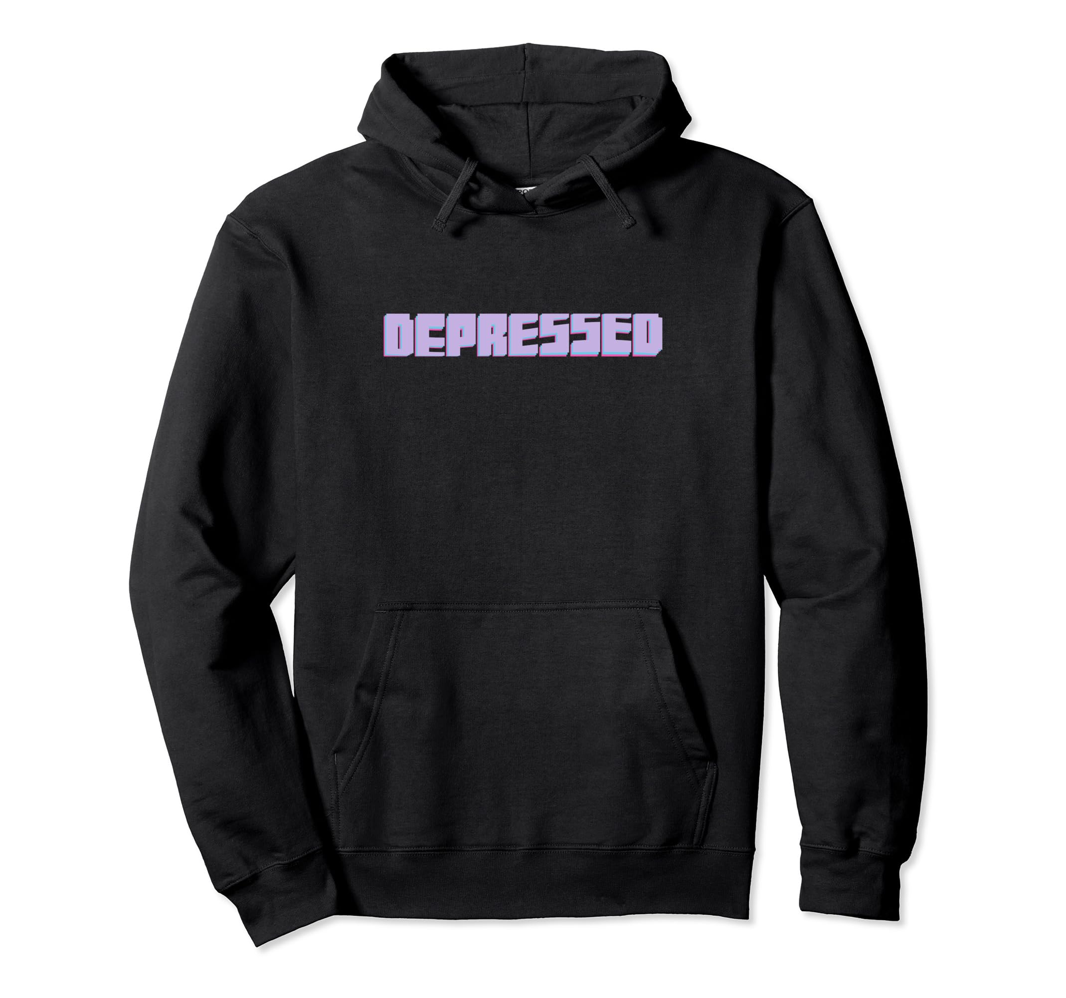 Depressed Aesthetic Vaporwave Hoodie - Streetwear Style Men Women - T-Shirt, Sweatshirt, Hoodie