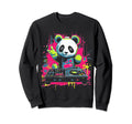 Kawaii Panda Dj Japanese Edm Sweatshirt - Fun Novelty Design for Adults - T-Shirt, Sweatshirt, Hoodie