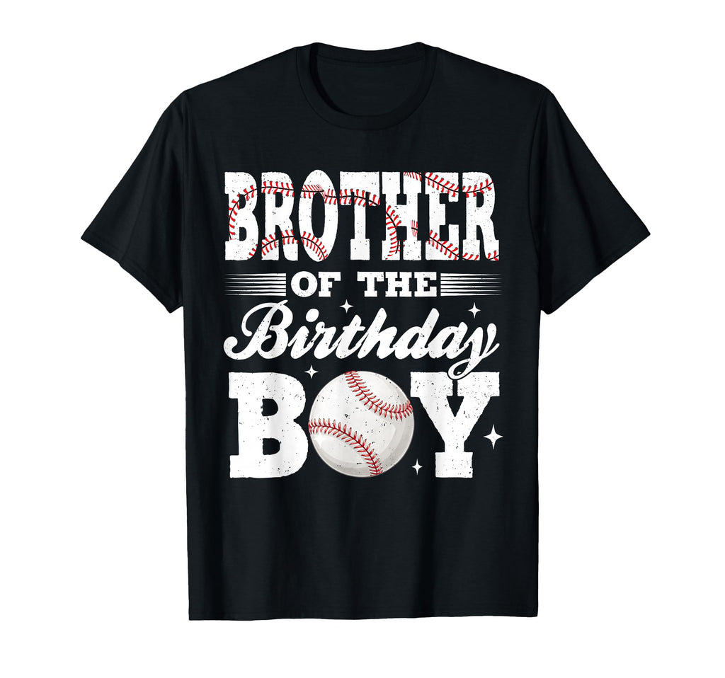 Brother Birthday Baseball Matching T-Shirt - Fun Novelty Design Men Women - T-Shirt, Sweatshirt, Hoodie