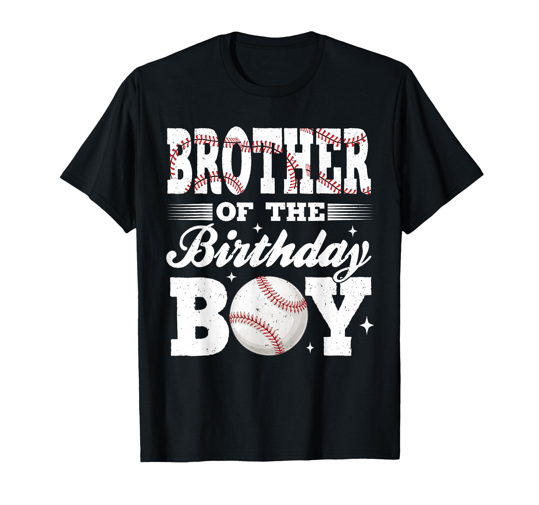 Brother Birthday Baseball Matching T-Shirt - Fun Novelty Design Men Women - T-Shirt, Sweatshirt, Hoodie