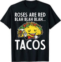 Roses Are Red Blah Tacos Clothing - Adult & Kids T-Shirts, Sweatshirts & Hoodies apparel design preview 1