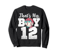Thats My Baseball 12 Number Mom Sweatshirt - Fun Novelty Design for Adults - T-Shirt, Sweatshirt, Hoodie
