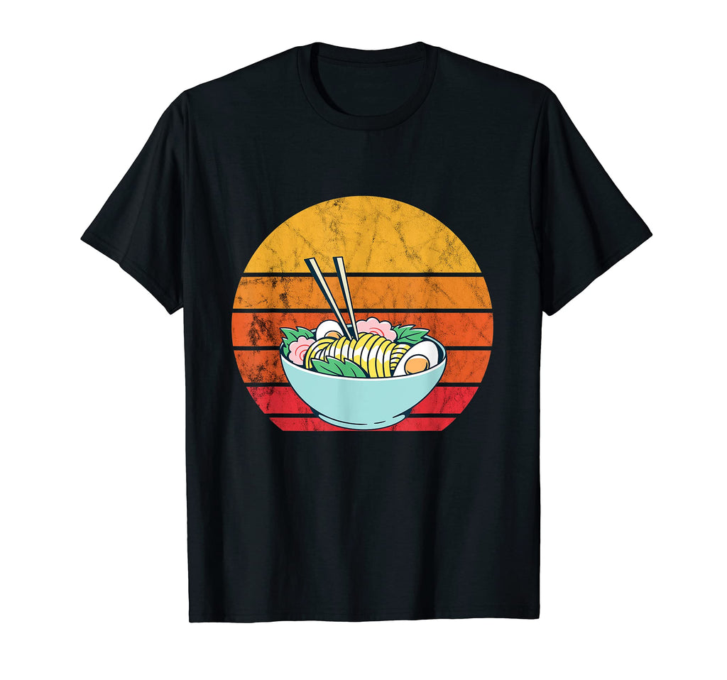 Ramen Bowl Japanese Noodles Asian T-Shirt - Aesthetic Graphic Men Women - T-Shirt, Sweatshirt, Hoodie