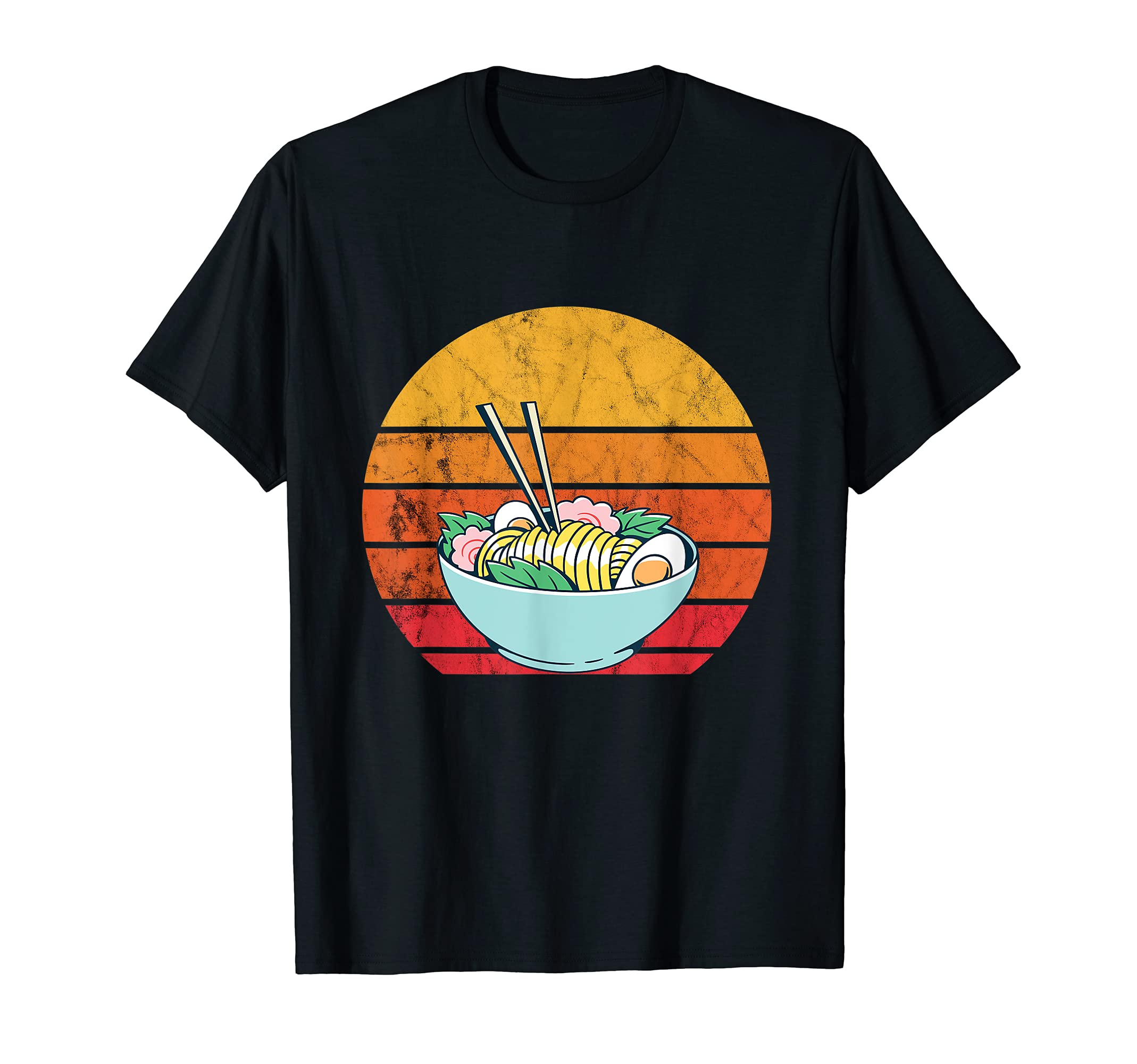 Ramen Bowl Japanese Noodles Asian T-Shirt - Aesthetic Graphic Men Women - T-Shirt, Sweatshirt, Hoodie