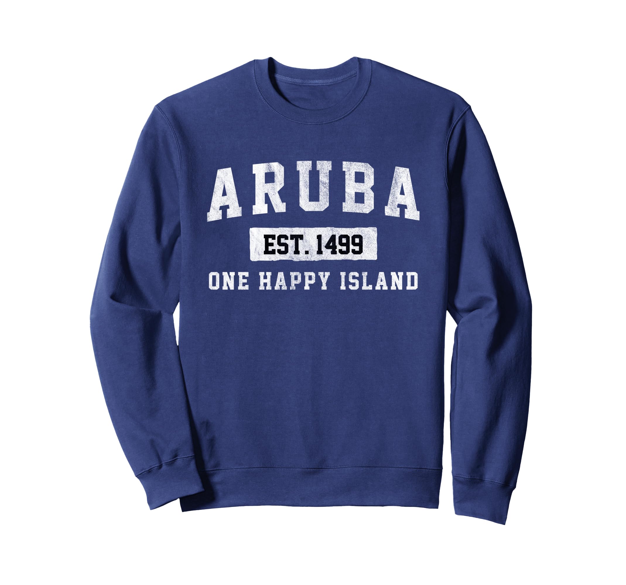 Varsity Aruba Sweatshirt - Custom Art Print Men Women - T-Shirt, Sweatshirt, Hoodie