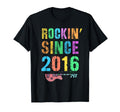 Rockin Since 2016 Rockstar 10Th Birthday T-Shirt - Custom Art Print Unisex - T-Shirt, Sweatshirt, Hoodie