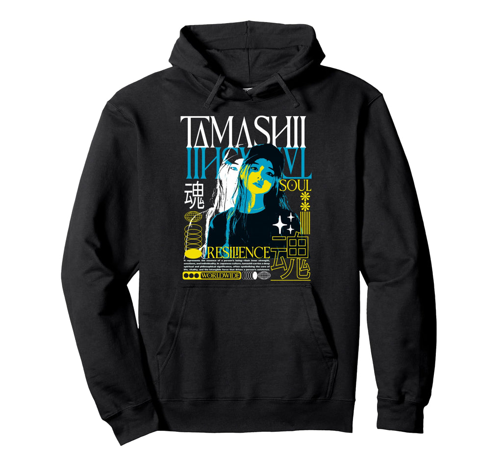 Y2K Japanese Bold Urban Graffiti Hoodie - Casual Everyday Wear Unisex - T-Shirt, Sweatshirt, Hoodie